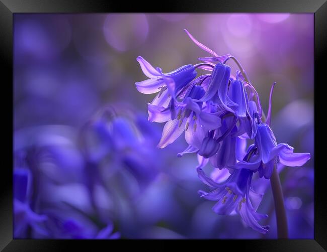  Bluebells ~ Spring turns to Summer Framed Print by T2 