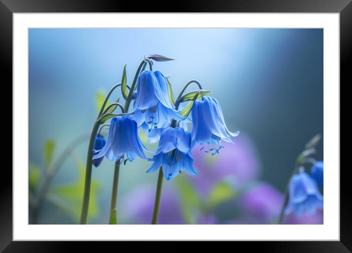  Bluebells ~ Spring turns to Summer Framed Mounted Print by T2 
