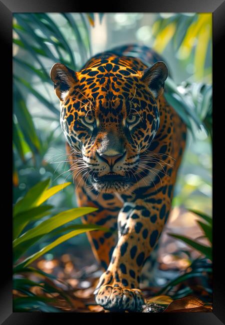 Jaguar Framed Print by T2 