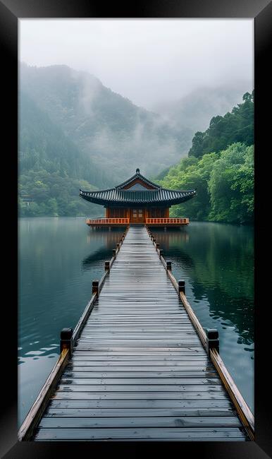 Zen Minimalism Framed Print by T2 