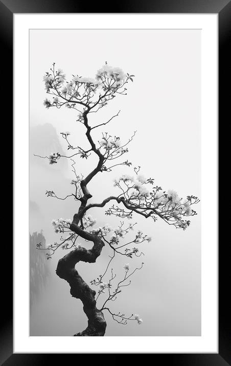 Zen Minimalism Framed Mounted Print by T2 
