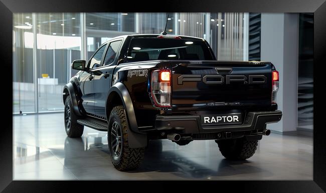 Ford Ranger Raptor Framed Print by T2 