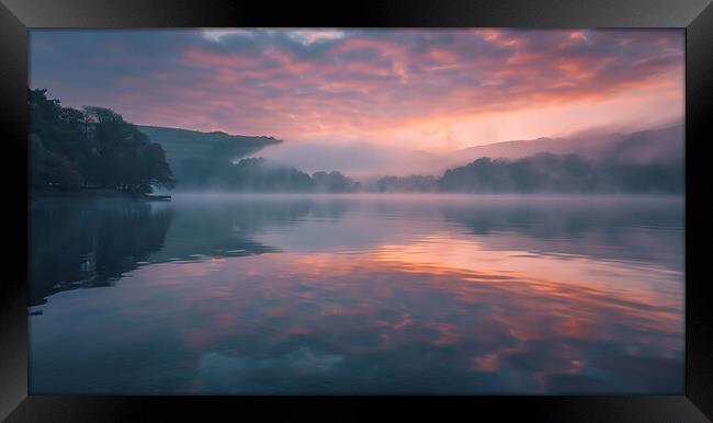 Lake Windermere Framed Print by T2 