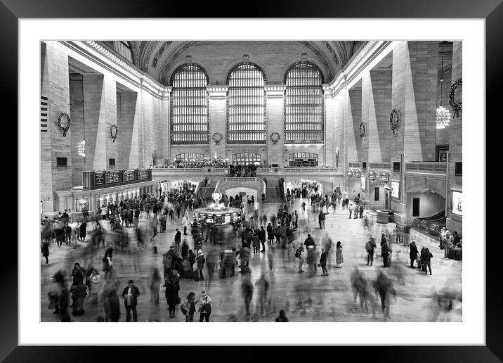 Grand Central station  Framed Mounted Print by John Hulland