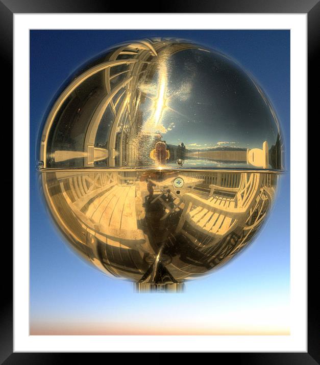 Is it a balloon? Framed Mounted Print by Alan Pickersgill
