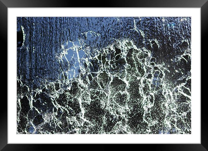Waterfall  Framed Mounted Print by Alan Pickersgill