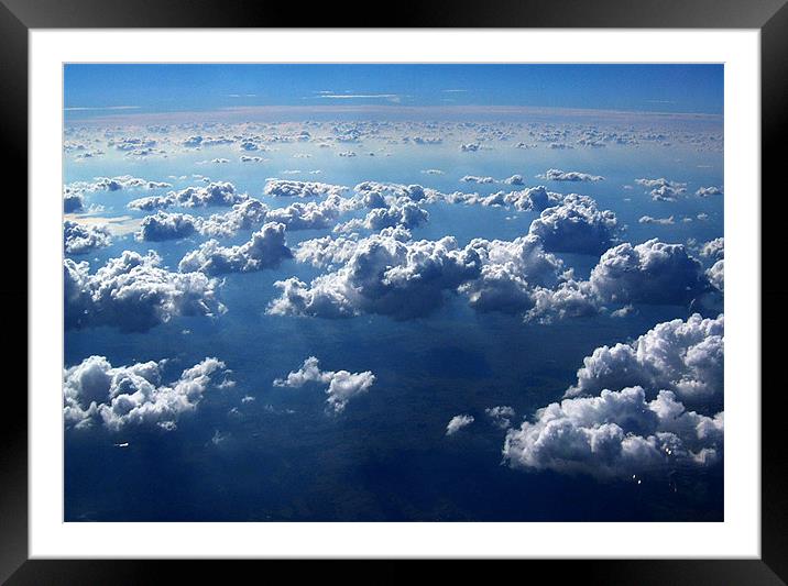 CloudScape Framed Mounted Print by Alan Pickersgill