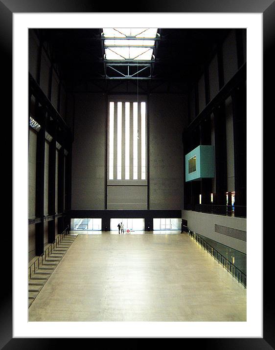 Tate Modern  Framed Mounted Print by Alan Pickersgill