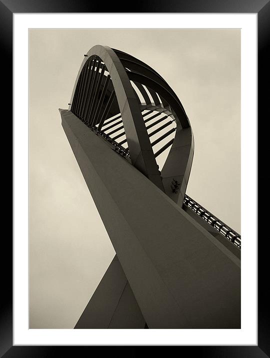 Tower 3 Framed Mounted Print by Alan Pickersgill