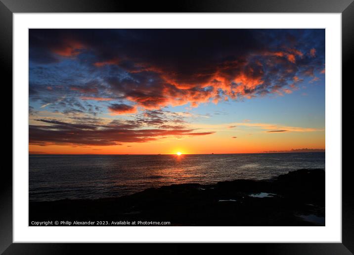 Sunrise at Avoca Beach Framed Mounted Print by Philip Alexander