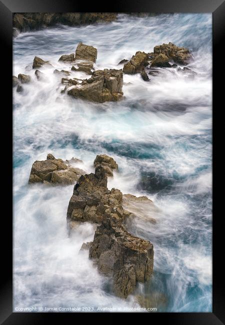 Atlantic swell Framed Print by Jamie Constable