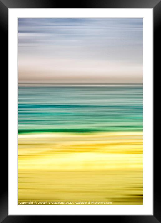 Abstract  Framed Mounted Print by Joseph S Giacalone