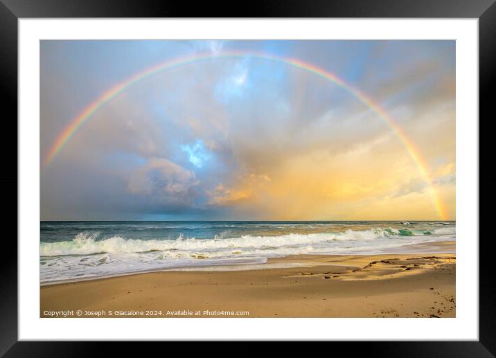 Almost Perfect - La Jolla Coast Framed Mounted Print by Joseph S Giacalone
