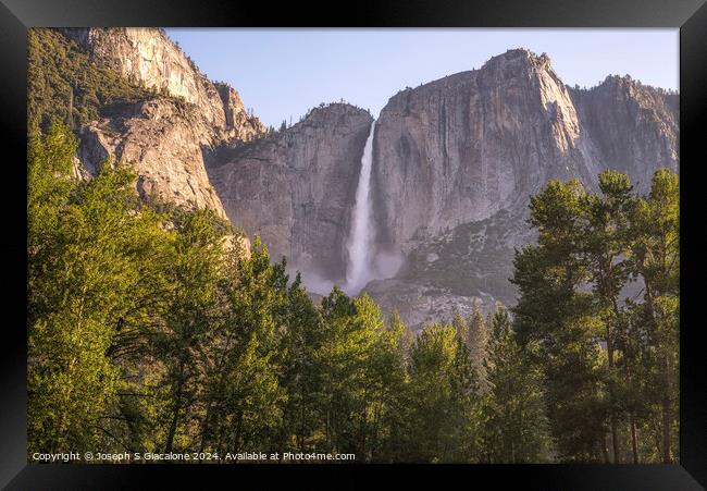 From On High Framed Print by Joseph S Giacalone