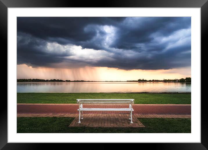 Just sit and enjoy the view Framed Mounted Print by Dejan Travica