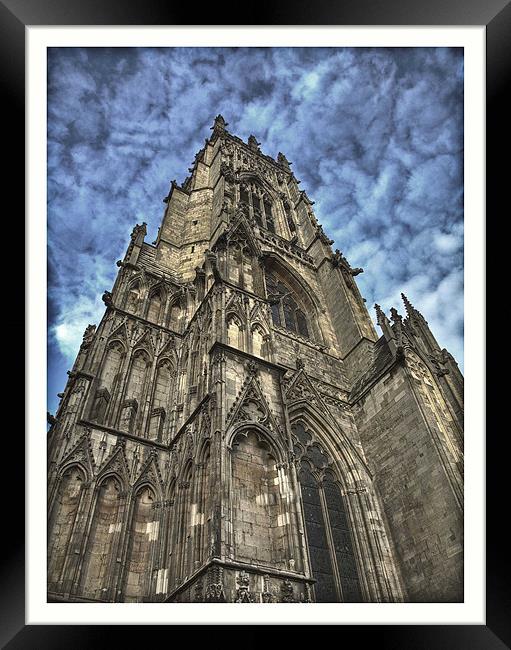 York Minster in colour Framed Print by CHRIS ANDERSON