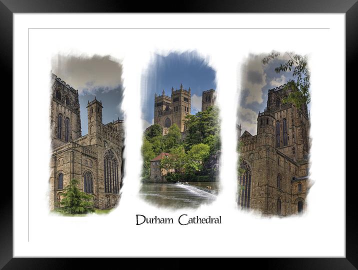 Scenes of Durham Framed Mounted Print by CHRIS ANDERSON