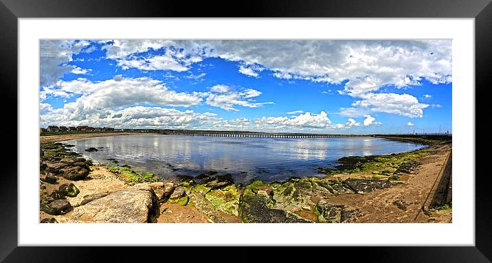 Amble panoramic Framed Mounted Print by CHRIS ANDERSON