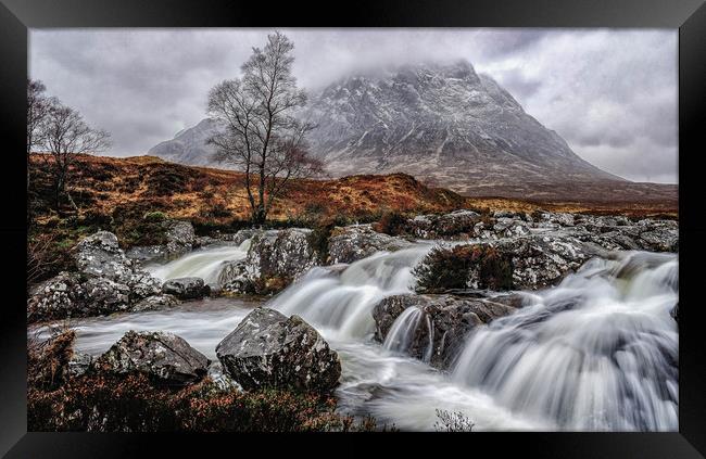 The buchaille Framed Print by CHRIS ANDERSON