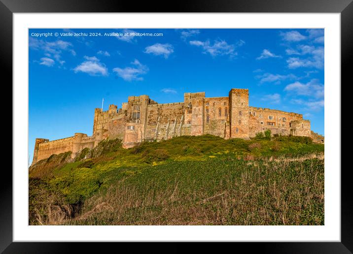 A castle on a hill Framed Mounted Print by Man And Life