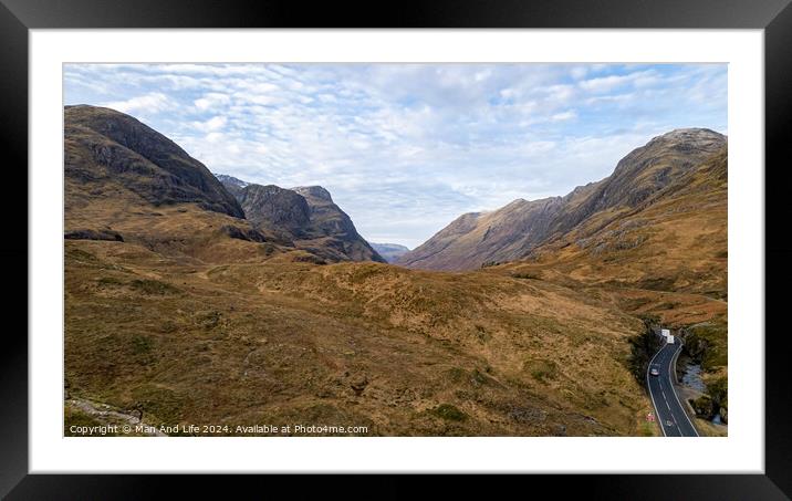 Outdoor mountain Framed Mounted Print by Man And Life