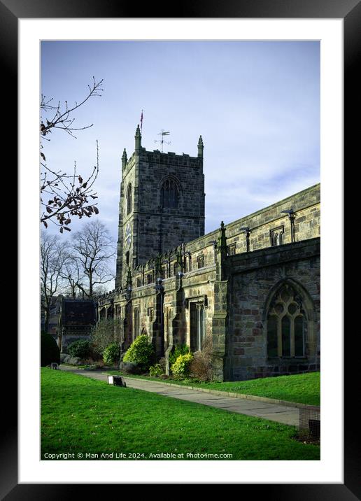 Holy Trinity Church, Skipton Framed Mounted Print by Man And Life