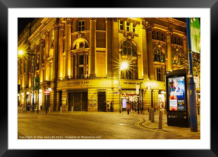 Building corner Framed Mounted Print by Man And Life