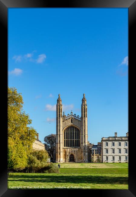 Building  Framed Print by Man And Life