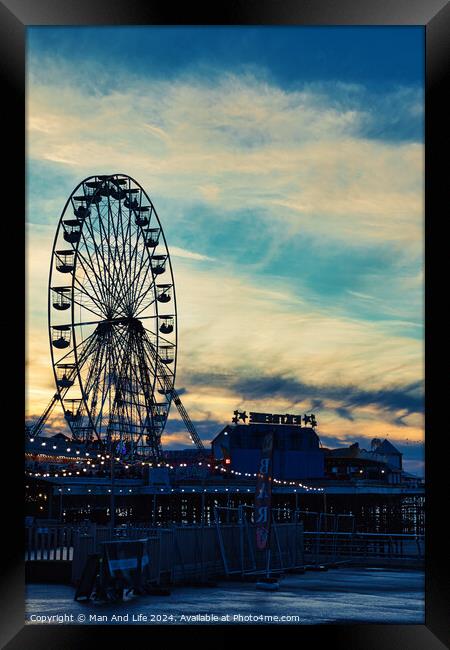 Building  Framed Print by Man And Life