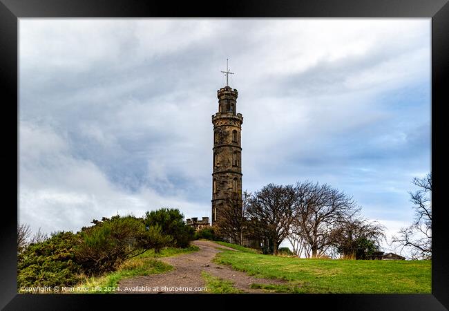 Wainhouse Tower Framed Print by Man And Life