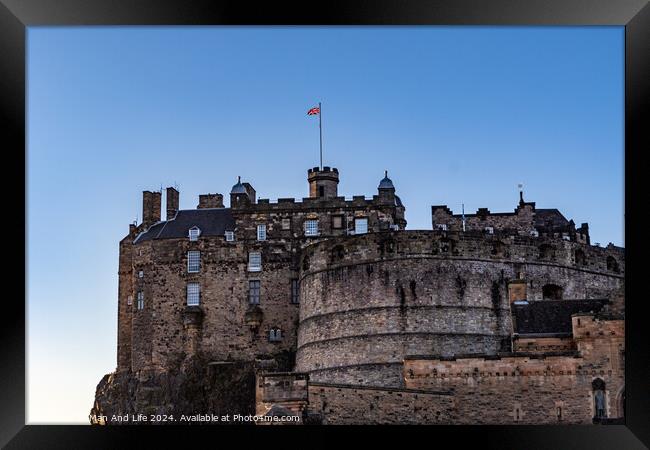 Building  Framed Print by Man And Life