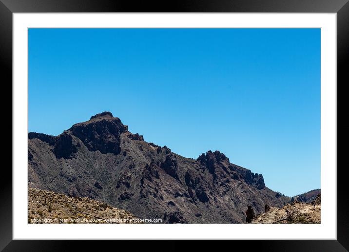 Outdoor mountain Framed Mounted Print by Man And Life