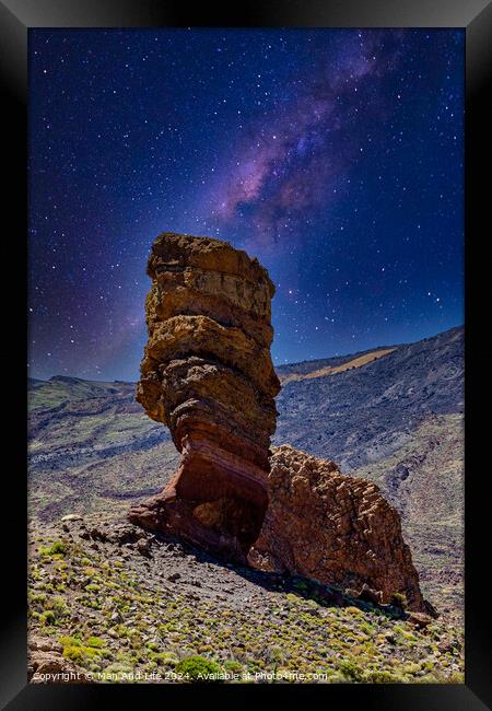 Outdoor stonerock Framed Print by Man And Life