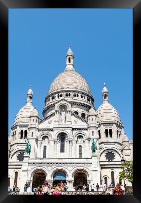 Sacré-Cœur, Paris Framed Print by Man And Life