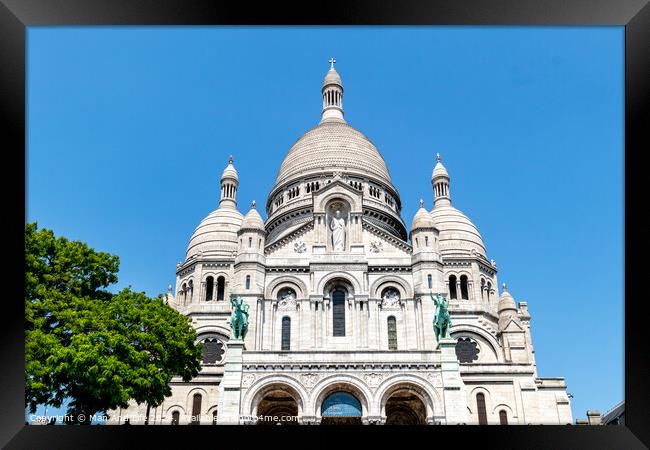 Sacré-Cœur, Paris Framed Print by Man And Life