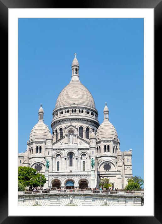 Sacré-Cœur, Paris Framed Mounted Print by Man And Life