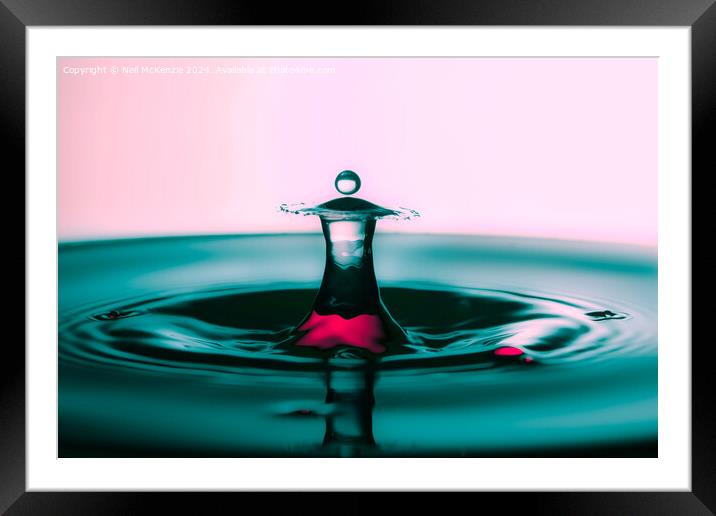 Tower of water  Framed Mounted Print by Neil McKenzie