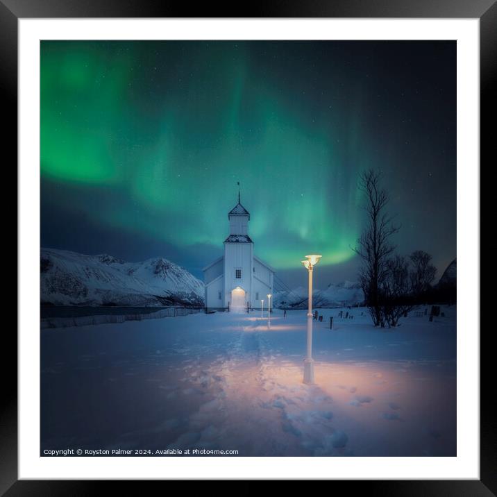 Norway - Aurora Framed Mounted Print by Royston Palmer