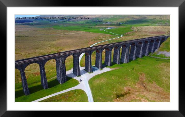 Ribblehead Viaduct  Framed Mounted Print by Shawn Williams