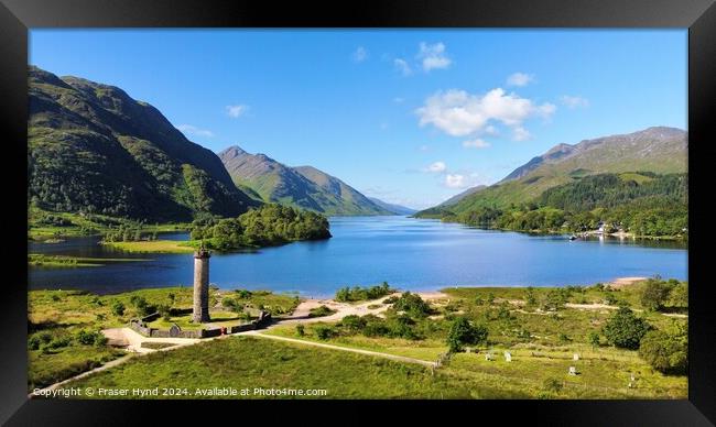 Loch Shiel, Glenfinnan.  Framed Print by Fraser Hynd