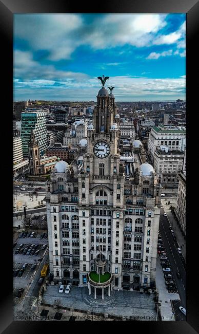 Liverbirds Framed Print by Harry Fairbrother