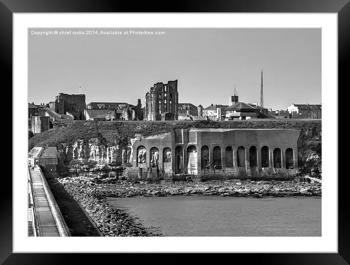  Tynemouth Proiry Framed Mounted Print by chief rocka