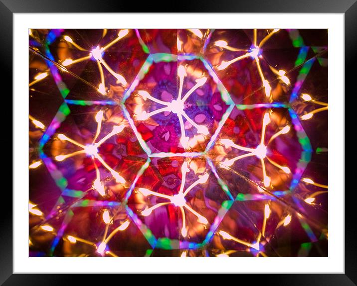 kaleidoizm Framed Mounted Print by chief rocka