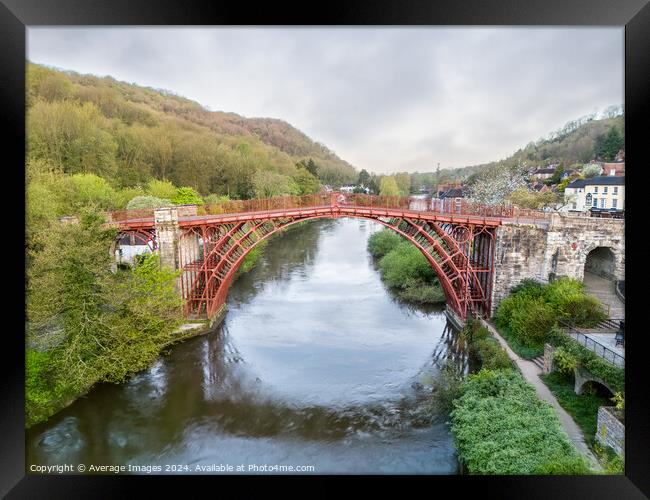 The Ironbridge  Framed Print by Average Images