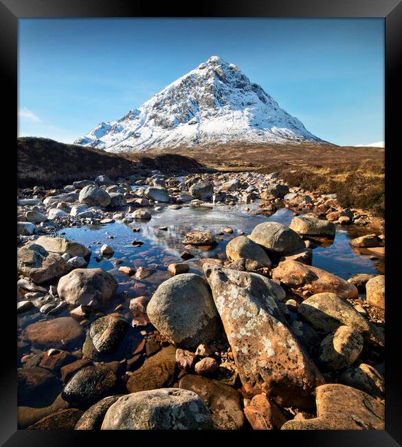 Buachille Etive Mor, Glencoe Framed Print by Karl Oparka