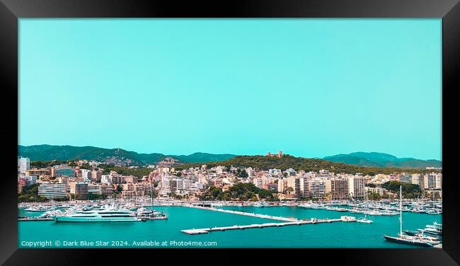 Palma de Mallorca Framed Print by Dark Blue Star