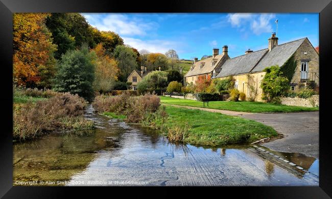 Cotswold Village Framed Print by Alan Smith