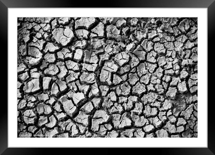 Water shortage and drought  Framed Mounted Print by PhotoStock Israel