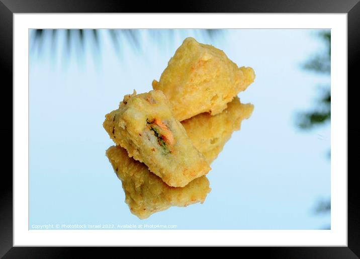 Sushi sandwich tampora Framed Mounted Print by PhotoStock Israel