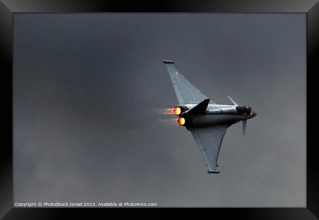 Eurofighter Typhoon Framed Print by PhotoStock Israel